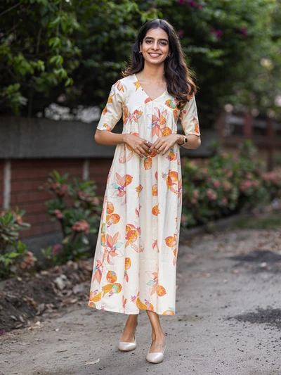 Orange Punch Cafe Dress