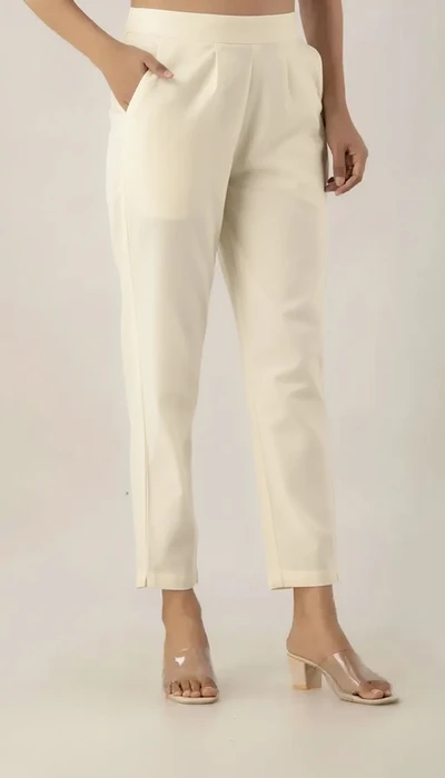 Offwhite Straight Fit Trouser Pant