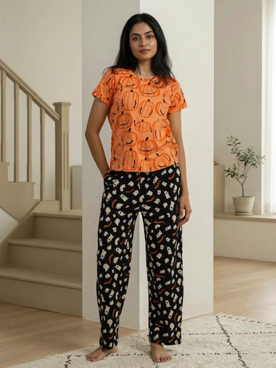 Pyjama-Pretty Halloween Soft Cotton